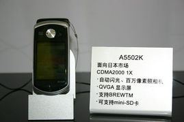 京瓷概念手機 2004年中國國際通信設備技術展的璀璨明珠